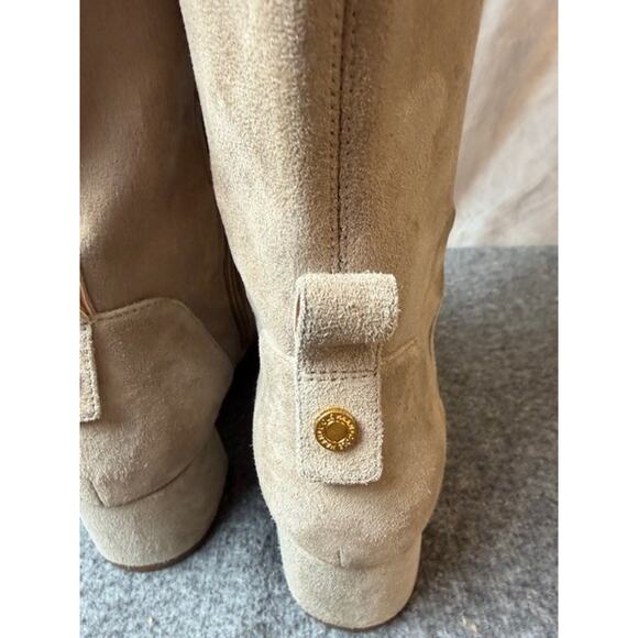 Cole Haan Women Go-To Suede Knee-High Block Boots Size 8B NWOB - Picture 3 of 9